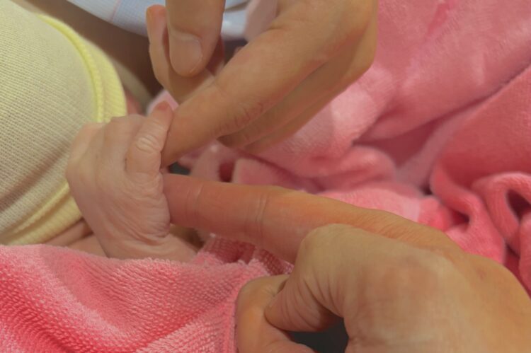 赤ちゃんが生まれました